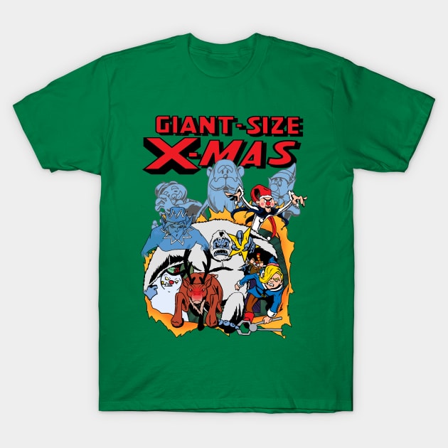 Giant Size X-Mas T-Shirt by Tom Krohne